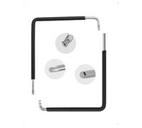 SanKristo Juego de 2 Herramientas de Ajuste de Ventanas con Película Termorretráctil, Incluye Cabeza Hexagonal de 4 mm, Esférica de 4 mm y Cabeza para Torx TX15 para el Ajuste de Ventanas