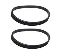 Sankuai 2 Piezas Correa 6pj490 para Cortacésped Rotativo Eléctrico, Correa 490j6 Sincronización De Bucle Cerrado