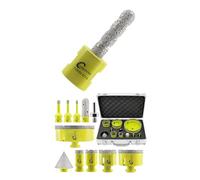 SANLEETEK Juego de Brocas Diamante y Fresa de Diamante 10mm