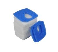 SANLILI Esponja de filtro apta para Eheim 2616760 Professional 3e 2076/2078/2178/450/700/600T (3 x azul + 12 blancos)