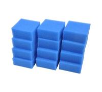 SANLILI Juego de filtros compatibles para Juwel Compact/Bioflow 3.0 M (12 esponjas finas azules)