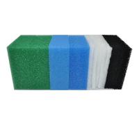 SANLILI Juego de filtros compatibles para Juwel Standard/Bioflow 6.0 L (2 esponjas azules (finas), 1 esponja azul (gruesa), 1 esponja verde, 2 esponjas de carbón activado, 5 esponjas blancas de filtro