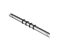 Sanliv Reposapiés de ducha, reposapiés de ducha cromado para afeitarse piernas, taburete de ducha de esquina montado en la pared, barra de latón resistente, repisa de pie de baño cromado pulido