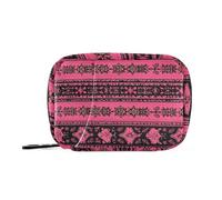 sanluoli Bolsa médica de arte geométrico con compartimentos desmontables, práctica funda organizadora de viaje