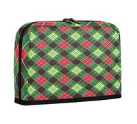 sanluoli Estuche para lápices de gran capacidad, con cremallera, para adolescentes, escuela preparada, feliz Navidad, búfalo a cuadros