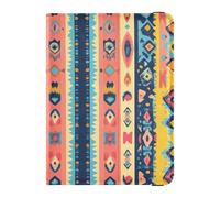 sanluoli Impresionante funda protectora de piel para pasaporte, organizador de documentos de viaje, resistente al agua, con diseño de arco iris