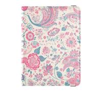 Sanluoli Liberty - Funda de piel magenta para pasaporte, funda para pasaporte, documentos de viaje, billetera, soporte para pasaporte, ligero