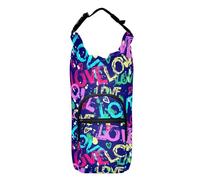 sanluoli Soporte para botella de agua para caminar, bolsa aislada de varios tamaños para botellas de agua de 20/24/32/40 onzas, soporte para botella de agua para senderismo, retro de los años 70, 80,