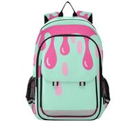 sanluoli State Bags Mochila para niños de 8 a 12: bolsa de libros casual para niños en varios colores, arte estético colorido