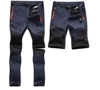 SANMIO Ropa Senderismo Hombre para Los Hombres Al Aire Libre Pantalones De Senderismo Peso Ligero Resistente Al Agua Caminando Caza con CinturóN