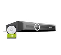 SANNCE 8CH 6MP PoE NVR, CCTV Sistema de Vigilancia Grabadora, videovigilancia Compatible con 5 MP/4 MP/1080p HD para Cámara IP -1TB Disco Duro