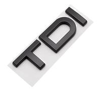 SANNIFA Coche Emblema para Audi A3 A4 A5 A6 A7 A8 Q2 Q3 Q5 Q7 Q8 TDI,Insignia Logotipo Capó Delantero O Puerta del Maletero Pegatinas Logo Accesorios Coche,Black