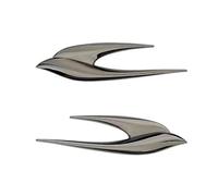 SANNIFA Coche Emblema para Skoda Octavia Combi RS 4 (IV) NX5 I 2020-2024,Insignia Logotipo Capó Delantero O Puerta del Maletero Pegatinas Logo Accesorios Coche,Black