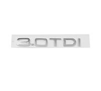 SANNITOU Coche Emblema para A1 A3 A4 A5 A6 3.0 TDI 2.0TDI, Insignia Logotipo Capó Delantero O Puerta del Maletero Pegatinas Logo Accesorios Coche,E