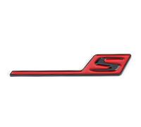 SANNITOU Coche Emblema para Ben-z AMG GT43S GT63S A45S CLA45S,Insignia Logotipo Capó Delantero O Puerta del Maletero Pegatinas Logo Accesorios Coche,S-B