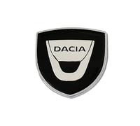 SANNITOU Coche Emblema para Dacia Jogger Duster Spring Sandero Logan Lodgy Dokker, Insignia Logotipo Capó Delantero O Puerta del Maletero Pegatinas Logo Accesorios Coche