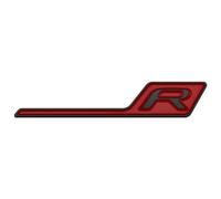 SANNITOU Coche Emblema para Mercedes AMG R,Insignia Logotipo Capó Delantero O Puerta del Maletero Pegatinas Logo Accesorios Coche,B