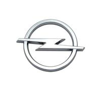 SANNITOU Coche Emblema para Opel Crossland X 2017-2024, Insignia Logotipo Capó Delantero O Puerta del Maletero Pegatinas Logo Accesorios Coche,128 * 98MM