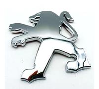 SANNITOU Coche Emblema para Peugeot 107 207 407 408 206 306 307 308 406 806, Insignia Logotipo Capó Delantero O Puerta del Maletero Pegatinas Logo Accesorios Coche