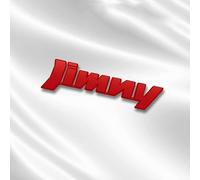 SANNITOU Coche Emblema para Suzuki Jimny,Insignia Logotipo Capó Delantero O Puerta del Maletero Pegatinas Logo Accesorios Coche,Red