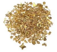 SANNIX 350 dijes surtidos para hacer joyas, collares, pulseras, pendientes, suministros de manualidades