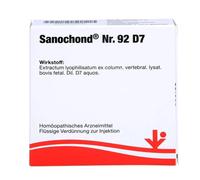 Sanochond No.92 D7 ampollas 5x2ml