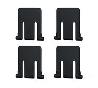 Sanoforma - Soportes de repuesto para teclado Logitech - Compatible con Logitech Wireless K270 K260 K200 K275 MK270 MK260 MK200 MK275 - Juego de 4 piezas de ABS negro resistente - Accesorios PC Made
