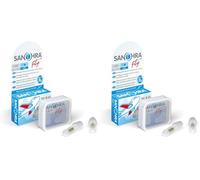 SANOHRA fly gegen Ohrenschmerzen beim Fliegen Ohrenschutz klein, 2 pzas Tapones para los oídos (Paquete de 2)