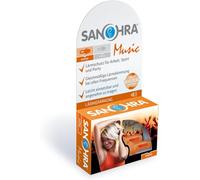 SANOHRA Music - Tapones para los oídos para conciertos, festivales y eventos musicales - Aislamiento acústico SNR de 23 dB - Reutilizables - 1 par - para adultos