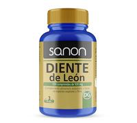 Sanon Diente De León - Drenante - Efecto Laxante y Diurético - 100 Comprimidos de 500 mg - Elaborado a Base de Especies Vegetales y Fibra - Sin Gluten - Apto para Veganos