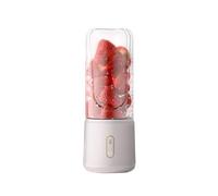 SANON Licuadora portátil de 500 ml, mini batidora para batidos y batidos, exprimidor de frutas y verduras, licuadora personal para viajes al aire libre, deportes