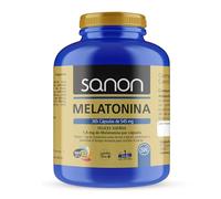 SANON Melatonina - 365 Cápsulas de 545mg - 1,8 mg de Melatonina por Cápsula - Ayuda a Conciliar el Sueño y Mejorar la Calidad del Sueño - Combate el Insomnio y el Jet Lag - Antioxidante - Sin Gluten