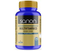 Sanon Multivitamínico con Ginkgo y Cúrcuma 60 Cápsulas