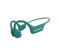 SANOTO Auriculares Conduccion Osea Bluetooth 5.3 Open Ear Auriculare Inalambricos Deportivos Auriculares Oseos IPX7 Impermeables Auriculare para Correr Oficina de Ciclismo y Fitness