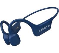 SANOTO Auriculares Conduccion Osea Open Ear Auriculares Oseos Bluetooth 5.3 Auriculare Inalambricos Oseos IPX7 Impermeables y Resistentes al Sudor Auriculare Deportivos Adecuados para Correr Fitness