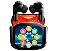 SANOTO Auriculares de conducción ósea, Bluetooth 5.0, Auriculares de Oreja Abierta, IPX7, Impermeables, Resistentes al Sudor, conducción ósea Deportivos para Corredores, Ciclismo (Plata)