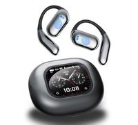 SANOTO Auriculares Traductor en Tiempo Real,4 en 1 Auriculares Traductores Simultaneos IA con Pantalla Táctil LCD OWS, 144 Idiomas Traductor Instantaneo para Viajes, Negocios y Estudios