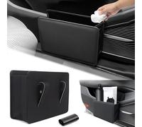 SANOU Bote De Basura Para Coche Contenedor De Basura a Prueba De Fugas Cubo De Basura Portátil Plegable Bolsa De Basura Para Coche Para Automóvil, Suv, Camión, Minivan