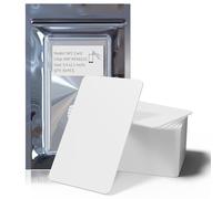 SANPOPO 50 Tarjetas NFC, NTAG215 Regrabable NFC Tags Tarjetas, Compatible con TagMo y Amiibo, Funcionan con Todos los Teléfonos Teléfonos Móviles Habilitados para NFC