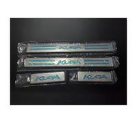 SANQIUTOU Acero Inoxidable Protector Umbral Puerta Coche para Ford Kuga 2019-2022 2023 2024 2025, Autoadhesivo Puerta Guardias del Borde Estribos Decoración Accesorios, 4 Piezas