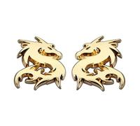 SANQIUTOU Emblema Adhesivo, Etiqueta Engomada del Coche para Mazda CX-30 1 (I) DM I 2019-2024, Insignia Capó Pegatinas Maletero Calcomanías, Car Styling,Gold