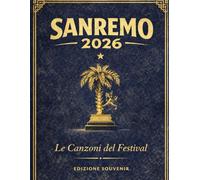 Sanremo 2026 - Canzoni Italiane: Edizione Souvenir | Quaderno Elegante a Righe | Idea Regalo Festival della Canzone Italiana