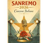Sanremo 2026 - Canzoni Italiane: Edizione Souvenir | Quaderno Elegante a Righe | Idea Regalo Festival della Canzone Italiana