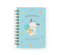 Sanrio 091693 Cuaderno de anillas B7, Pochacco, Pochacco, 5.0 x 3.9 x 0.6 pulgadas (12.8 x 10 x 1.5 cm), personaje