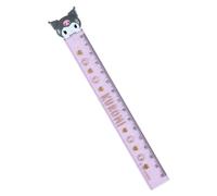 Sanrio 502626 Sanrio Ruler, 5.9 pulgadas (15 cm), Kuromi, Kromi, 1.6 x 0.2 x 7.2 pulgadas (4 x 0.6 x 18.3 cm), papelería de aprendizaje para niños, personaje