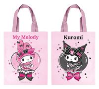 Sanrio bolsa pink black party series my melody & kuromi