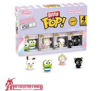 Sanrio Funko Bitty Pop Hello Kitty Y Amigos Serie 1 Set 4pcs Figura De Vinilo