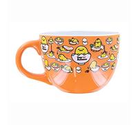 Sanrio Gudetama x Nissin Top Ramen - Taza de sopa de cerámica | Capacidad para 20 onzas
