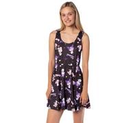 Sanrio Hello Kitty and Friends My Melody and Kuromi - Vestido acampanado para mujer, Negro -, M