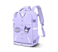 Sanrio - Hello Kitty Kuromi Varsity Mochila Mercury 2.0 Viaje Cabina Avión 40x20x25cm, Malva (09257)